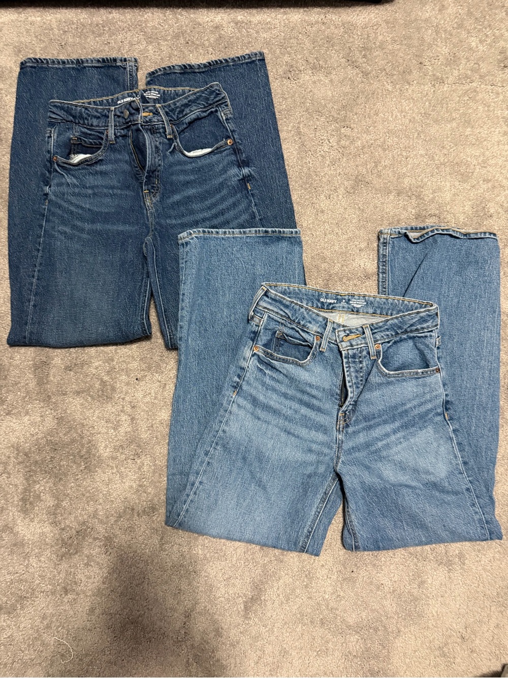 Old Navy Wide Leg Jeans 2 Pack